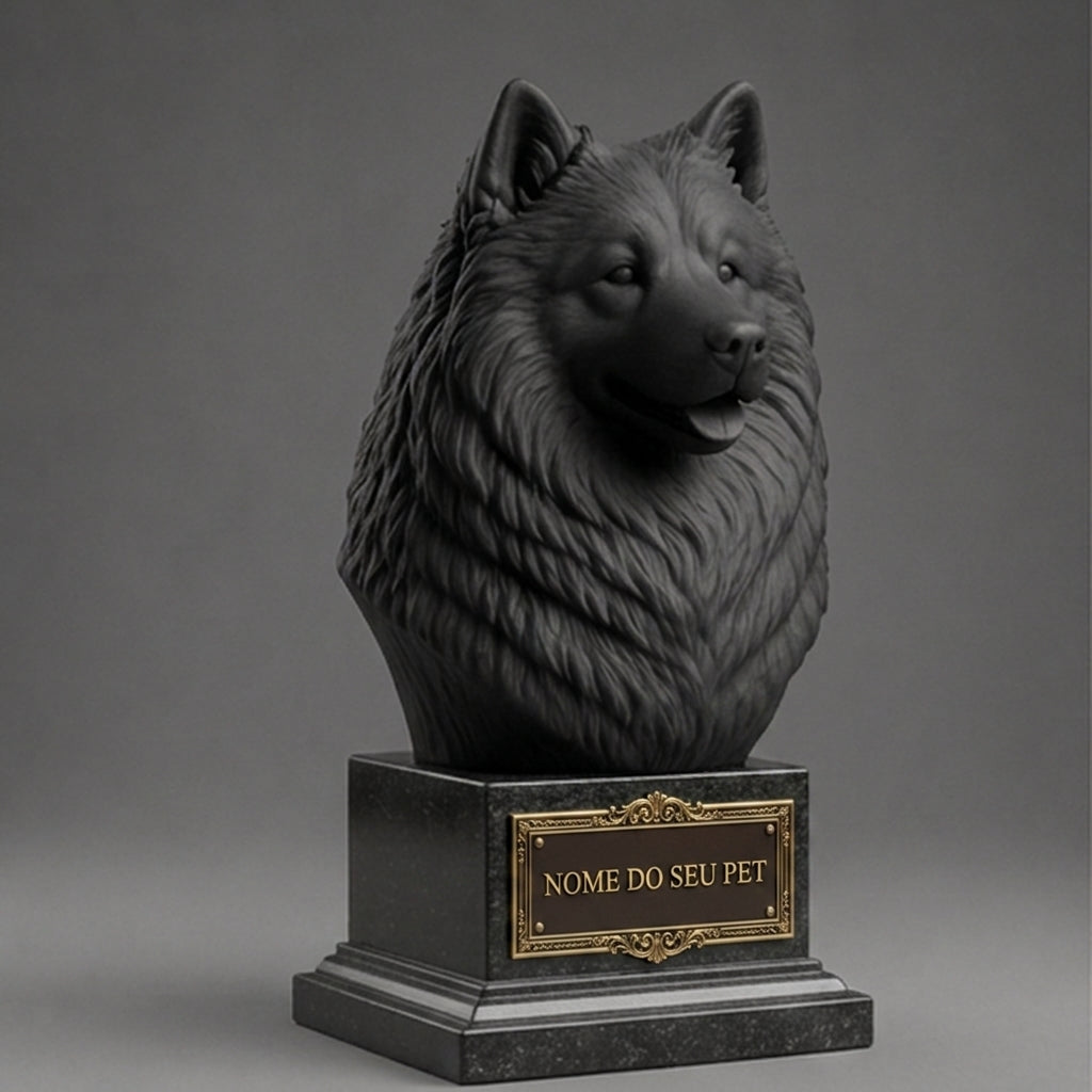 Custom Samoyed Decorative Bust