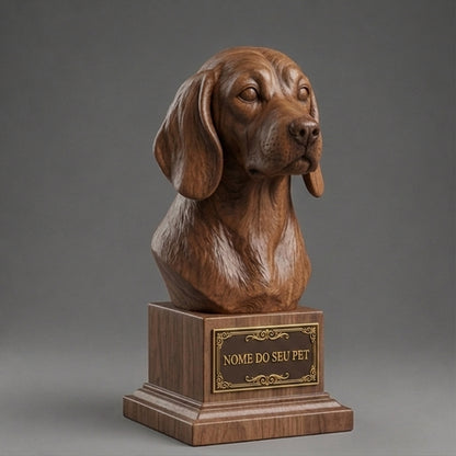 Busto Decorativo Beagle Personalizado