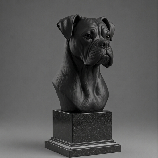 Busto 015-boxer - Preto Carbono