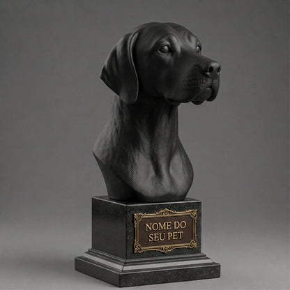 Personalized Vizsla Decorative Bust