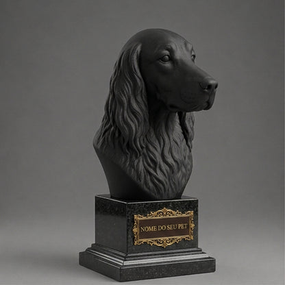 Custom Irish Setter Decorative Bust