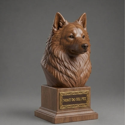 Custom Samoyed Decorative Bust