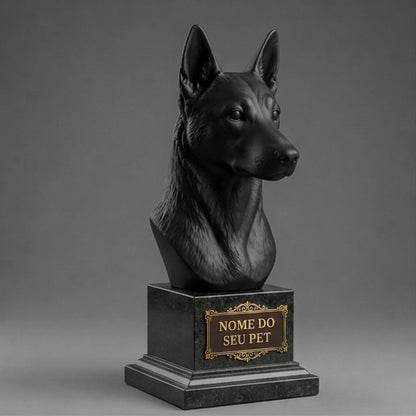 Personalized German Shepherd Decorative Bust