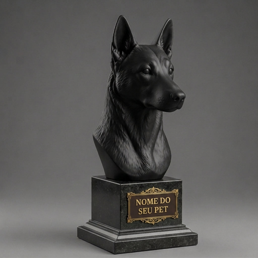 Personalized German Shepherd Decorative Bust