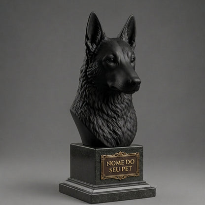 Personalized German Shepherd Decorative Bust