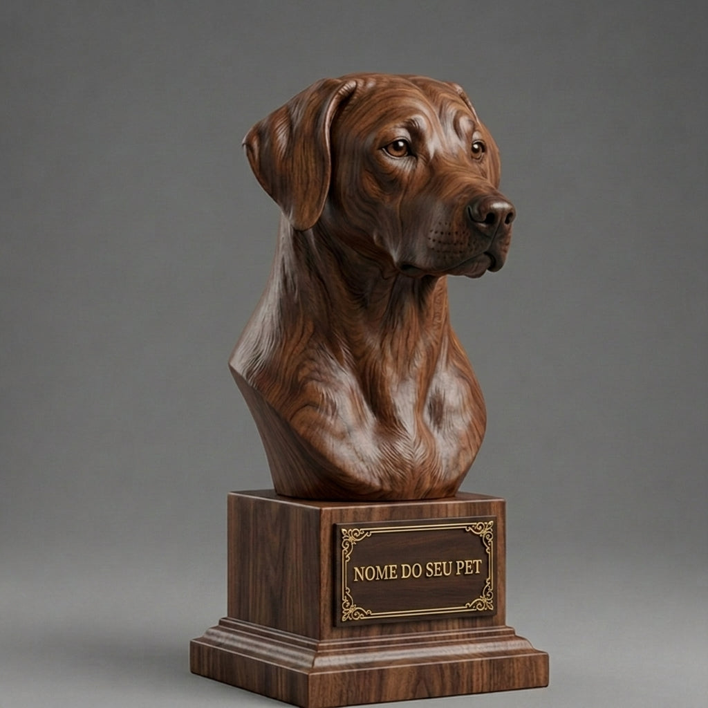 Custom Decorative Rhodesian Ridgeback Bust