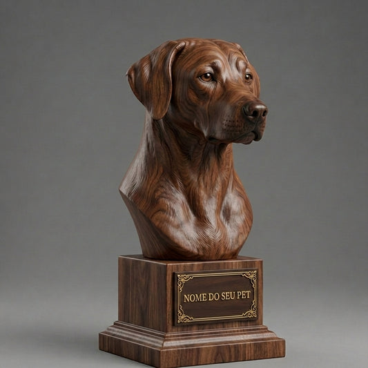Custom Decorative Rhodesian Ridgeback Bust