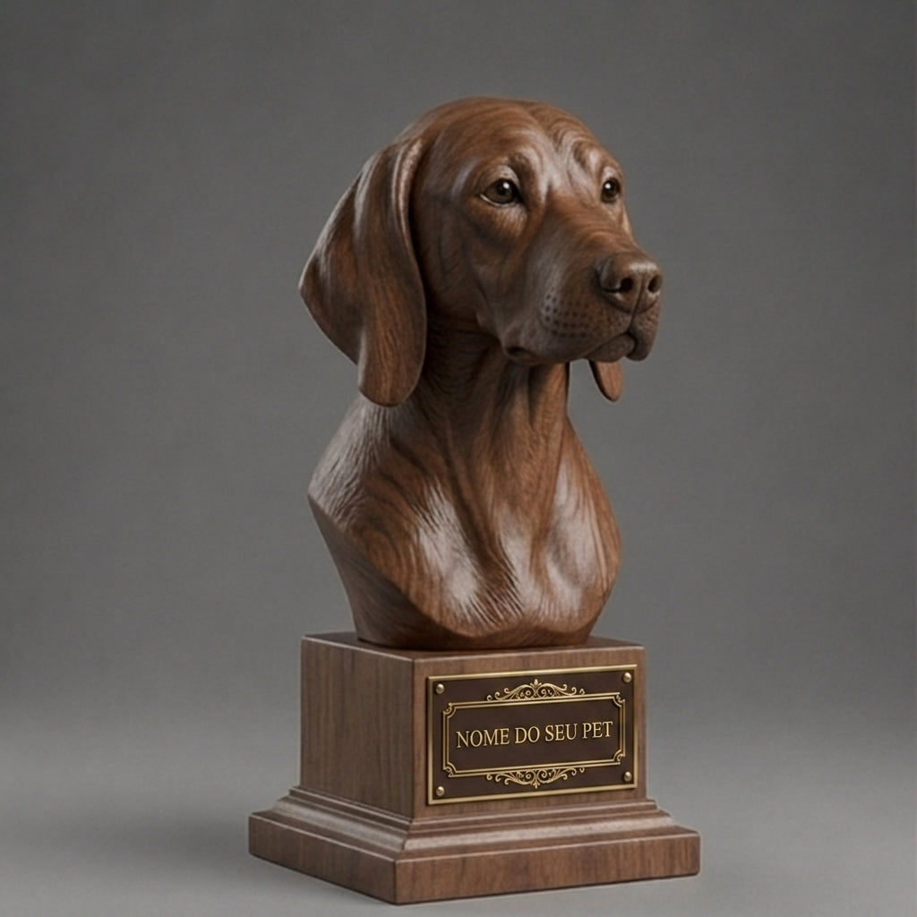 Custom Weimaraner Decorative Bust