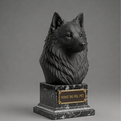 Custom Samoyed Decorative Bust