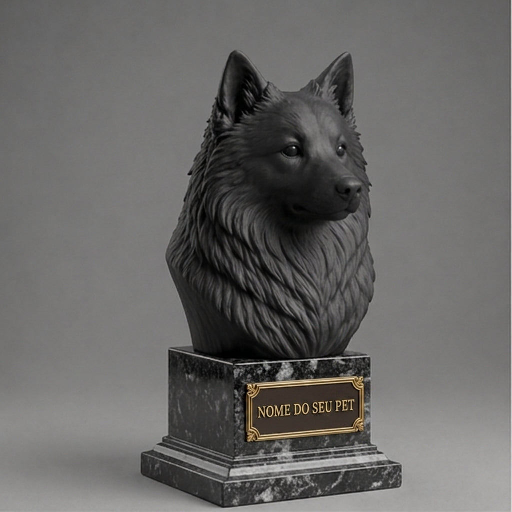 Custom Samoyed Decorative Bust