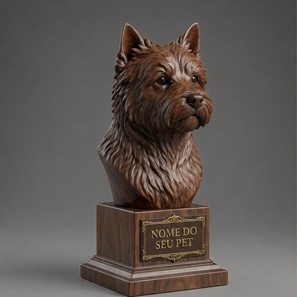 Custom West Highland White Terrier Decorative Bust