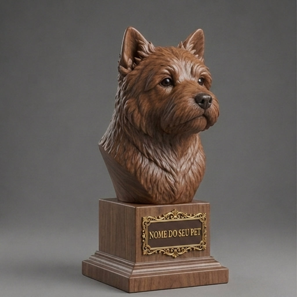 Custom West Highland White Terrier Decorative Bust