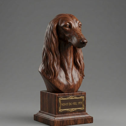 Custom Saluki Decorative Bust
