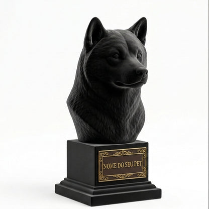 Personalized Shiba Inu Decorative Bust