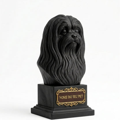 Personalized Shih Tzu Decorative Bust