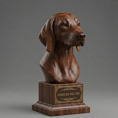 Custom Staffordshire Bull Terrier Decorative Bust