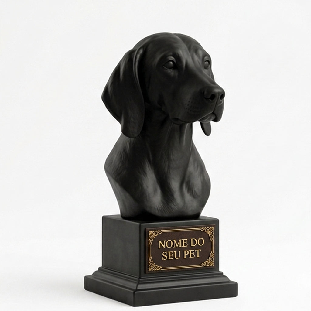 Custom Weimaraner Decorative Bust