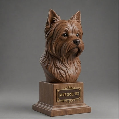 Custom West Highland White Terrier Decorative Bust