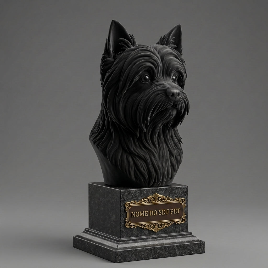 Custom Yorkshire Terrier Decorative Bust