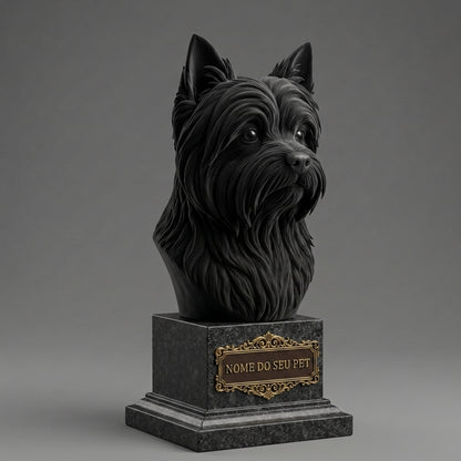 Custom Yorkshire Terrier Decorative Bust