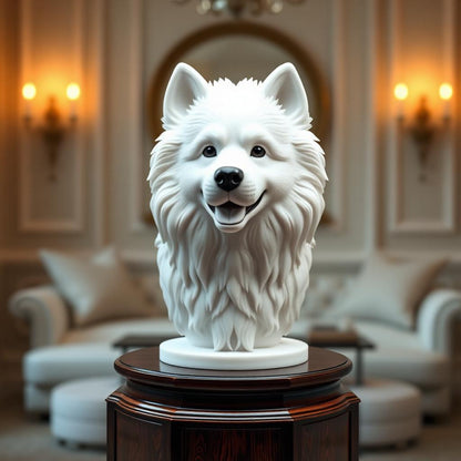 Busto Samoieda personalizado