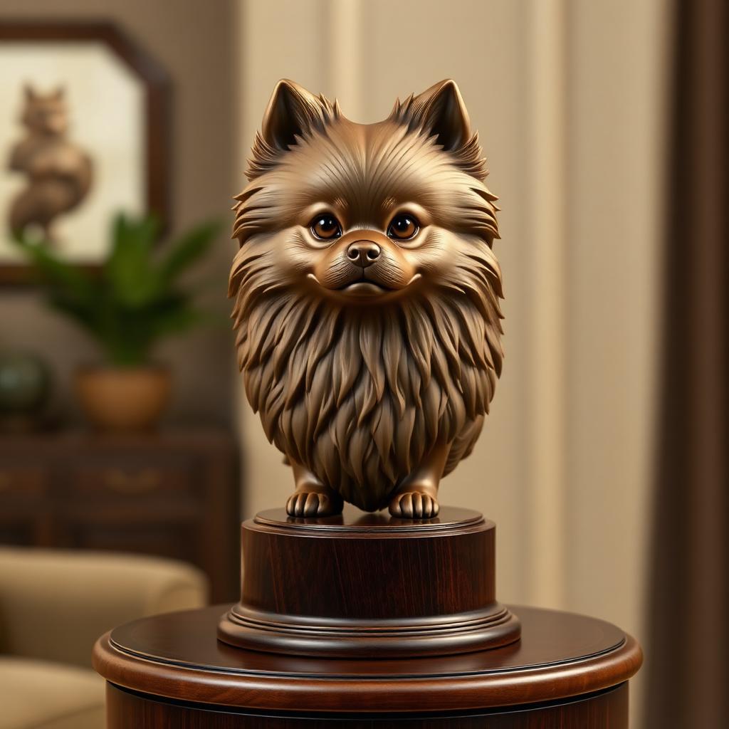 Busto Spitz Alemão personalizado