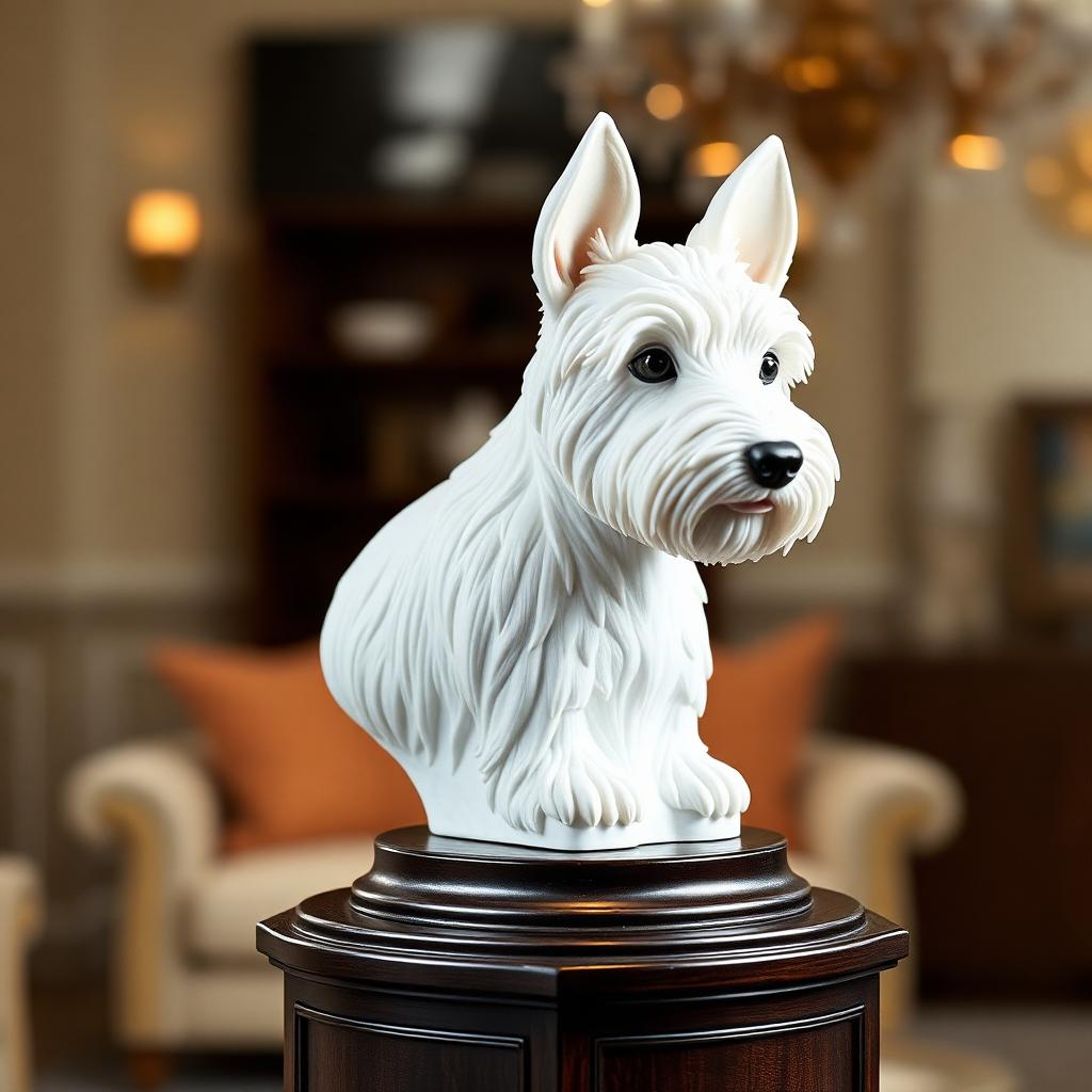 Busto West Highland personalizado