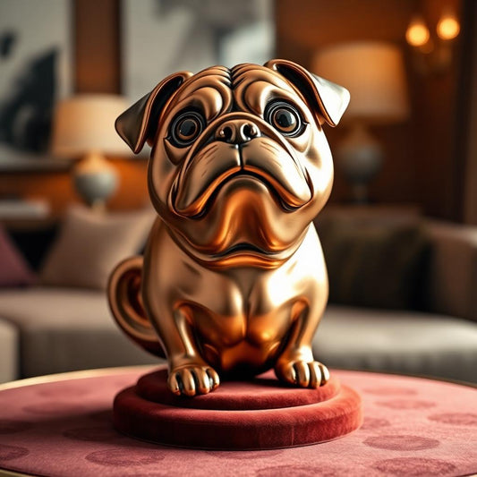 Busto Pug - Lumus Ateliê