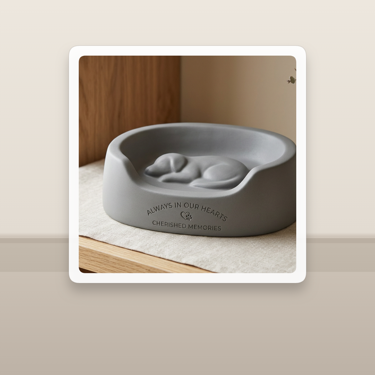 Objeto Decorativo Minimalista Premium - V - contexto